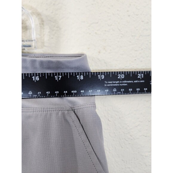 Orvis Women XL Skort Grey Performance Stretch Hiking Athletic Active Side Pocket - Picture 8 of 11